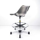 201 स्टेनलेस स्टील ESD Cleanroom कुर्सियों आराम के साथ पैर आराम 100 वर्ग मिलो आपूर्तिकर्ता